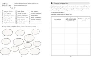 carnet d'écrivain à remplir